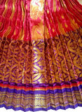 Kuchipudi Dress Dark Red Purple