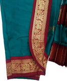 Kuchipudi Costume Peacock Green Maroon