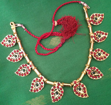 Kuchipudi Bharatanatyam Short Necklace - SN2218