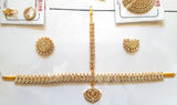 Mango Design White Stones Jewelry Set STNSET809