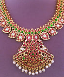 Kuchipudi Bharatanatyam Short Necklace - SN2203