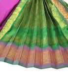 Readymade Kuchipudi Costume - Purple and Green