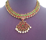 Kuchipudi Bharatanatyam Short Necklace - SN2211