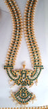 Green Temple Dance Jewelry Kuchipudi Bharatanatyam STNSET816