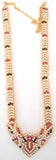 Multi Color Stone Dance Jewelry Set for Kuchipudi Bharatanatyam STNSET807
