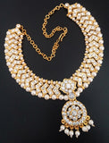 Kuchipudi Bharatanatyam Short Necklace - SN2215