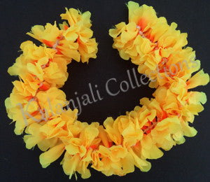 Synthetic Cloth Yellow Flower Stream- 1'
